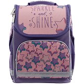 Ранец «Shine bright», 1–4 класс, жёсткий каркас, 1 отделение, 38×28×16 см, полиэстер, Schoolformat - 0