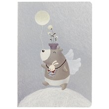 Тетрадь общая «Flying bear», 32 листа в линейку, В5, в ассортименте