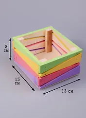 Кашпо дерево Радуга (13х15х8) (2061605)