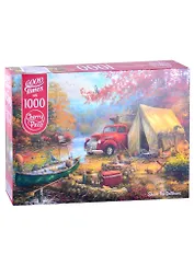 Пазл 1000 дет. Отдых на природе  Cherry Pazzl 30394