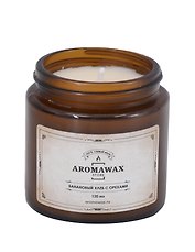 Свеча ароматическая Банановый хлеб с орехами (120мл) (AromaWax)