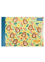 Альбом для рисования Listoff, "Ежики в цветах", А4, 20 листов, на склейке