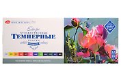Краски темперные 12цв 18мл "Мастер-Класс. Колористика. Яркая палитра", картон, ЗХК