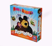 НИ Домино Маша и Медведь (12546) (4+) (коробка)