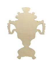 Заготовка Самовар (SDF0000244) (20см) (дерево) (упаковка)