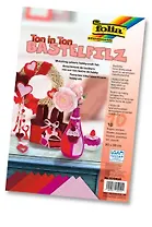 Набор фетра для поделок 10 листов (520492) (20х30см) (красный) (упаковка)