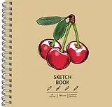 Скетчбук 190*190 30л "DRAFT and CRAFT. 15", 180г/м2, обложка крафт картон, евроспираль