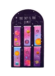 Магнитные закладки "Космос. The sky is the limit", 6 штук