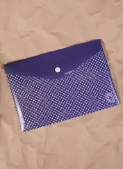 Папка-конверт "Фактура на сером" А5 на кнопке