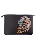 Папка для тетрадей А4 "КИБЕР ЖИВОТНЫЕ" 33*23*5см пластик, молния