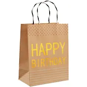 Пакет А5 23*18*10 "Lucky day" нейтр., бум.мат.ламинат