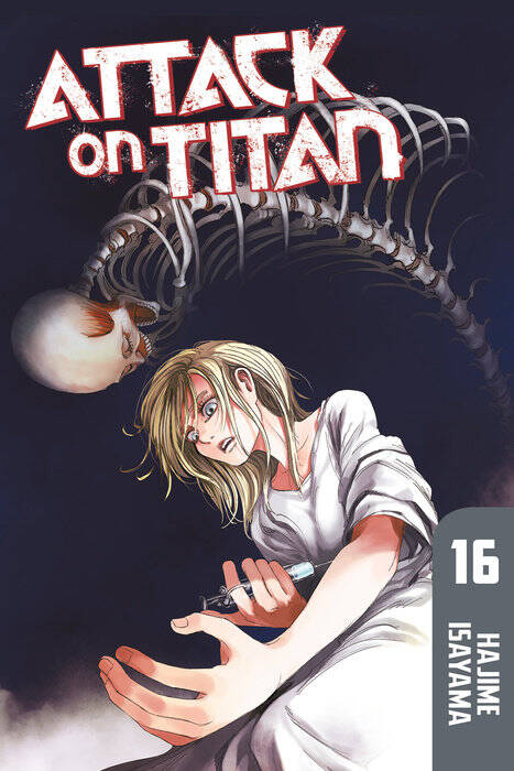 Обложка книги «Attack on Titan 16»