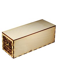 Чайная коробка-шкатулка большая Розы (266х96х96) (162803) (игрушка из дерева) (Полноцвет)