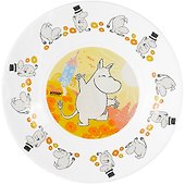Тарелка Муми-тролли (стекло) (19,6 см) - 0