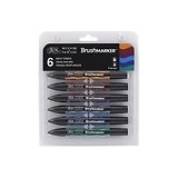 Набор маркеров Brushmarker 6шт. насыщенные оттенки (набор)