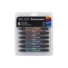 Набор маркеров Brushmarker 6шт. насыщенные оттенки (набор)