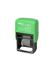 Штамп 4мм с 12 бухгалтерскими терминами "Printer GreenLine", к/к, COLOP