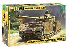 Сборная модель ЗВЕЗДА, Немецкий средний танк T-IV H 3620