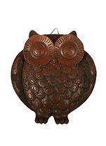 Декоративное настенное украшение Сова (15х11см) (41322)
