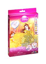 Мозаика-сингл Белль (мозаика по номерам) (68924) (150+ дет.) (Disney Princess) (4+) (коробка)