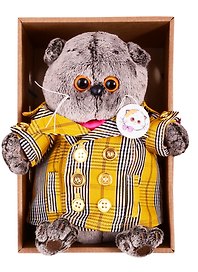 Игрушка мягкая Budi Basa, Басик в двубортном плаще Ks19-157