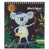 Скетчбук «Коала», 3 вида бумаги, 48 листов, 19.5 х 16.8 см