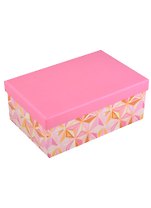 Коробка подарочная "Мозаика" 21*14*8.5см. картон