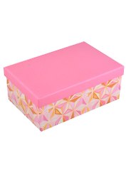 Коробка подарочная "Мозаика" 21*14*8.5см. картон