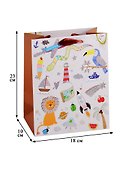 Пакет А5 23*18*10 "School science" детск., бум.мат.ламинат - 1