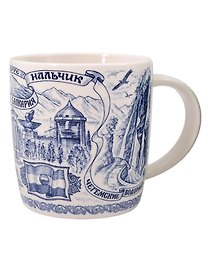 Кружка Нальчик (фарфор) (350мл) (060-2-143)