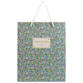 Подарочный пакет «Cotton flowers», А4 - 1