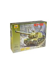 ЗВ 3534 Советский истребитель танков ИСУ-122 (1/35) (сборная модель) (коробка)