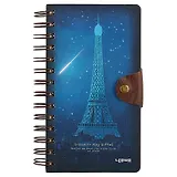 Блокнот «Ночной Париж», 196 страниц, 10.5 х 18.5 см