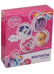 Набор для творчества LORI Магниты из гипса HASBRO My Little Pony Пони" Мп-001"