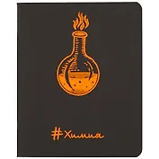 Тетрадь предметная в клетку Paper Art, "Неоновые акценты. Химия", 48 листов