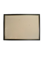 Рама 35*50 деревянная, цв. черный с золотом, со стеклом, Двуреченский