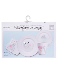 Переводки на посуду (холодная деколь) Sweet Day, 21х29.7см 3113818