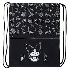 Мешок для сменной обуви «Kuromi. Черная серия», 1 отделение, 38X48см