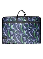 Папка для художественных работ А1 "АБСТРАКЦИЯ" 2 ручки, наплечный ремень, Эстадо