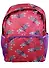 Рюкзак школьный "Стрекозы на красном" - 0
