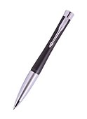 Ручка подарочная шариковая синяя, Urban Twist Black CT, Parker - 0