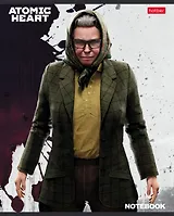 Тетрадь в клетку Hatber, "Atomic Heart 4", 48 листов, в ассортименте