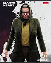 Тетрадь в клетку Hatber, "Atomic Heart 4", 48 листов, в ассортименте