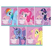 Тетрадь 12л кл. "My little pony" офсет, мел.картон, ассорти, Proff