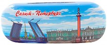 Чехол для очков "СПб.Спас, Исаакий, Медный, мосты", рис.
