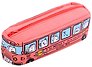 Пенал-косметичка "School bus", ассорти, ПВХ-бокс