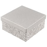 Подарочная коробка «Glitter flowers», 15 х 15 см