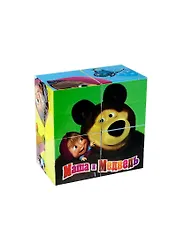 Набор из 4 кубиков Играем вместе Маша и Медведь пленка (176910) (01318) (Играем вместе)