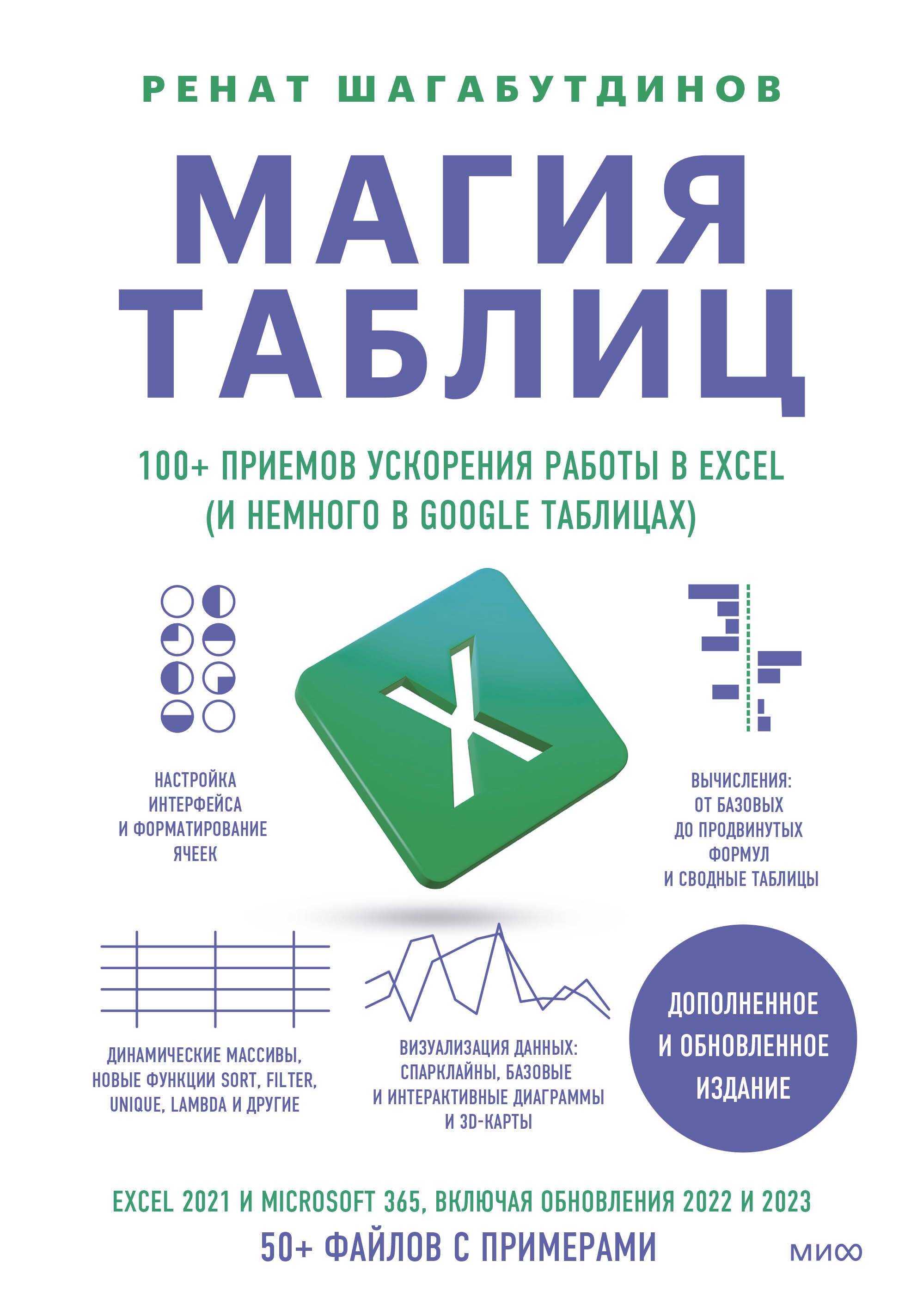 

Магия таблиц. 100+ приемов ускорения работы в Excel (и немного в Google Таблицах)