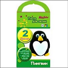 Набор для творчества, Mag Taller, Паста для лепки, 2 Уровень, "Пингвин"